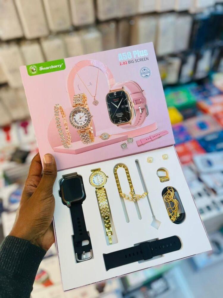 A58 Plus 6 IN 1 Smartwatch